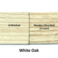 Woodoc Ultra Matt on White Oak - invisible finish
