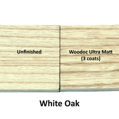 Woodoc Ultra Matt on White Oak - invisible finish